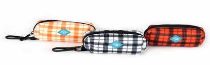 Picture of LEOPET Pattern checked Poo bag holder